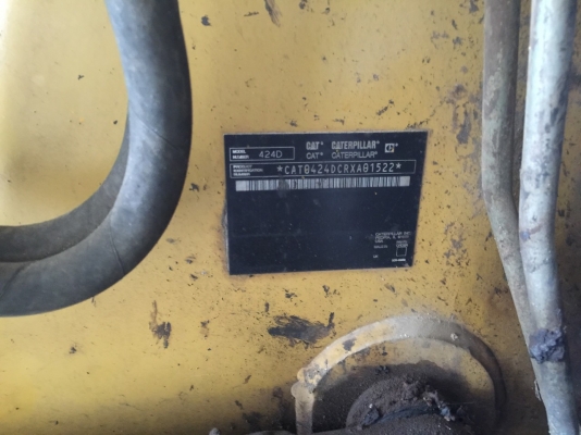 ตักหน้าขุดหลัง2เพลา CAT424D..17000ชม.รถพร้อมใช้ รถเดิมๆ เล่มพร้อม...