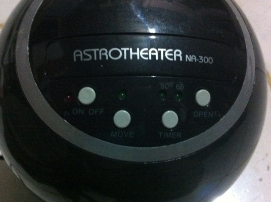 เครื่องฉายดาว ARTROTHEATER จากญี่ปุ่นพร้อมหม้อแปลงใช้ไฟ220V. ได้เลย