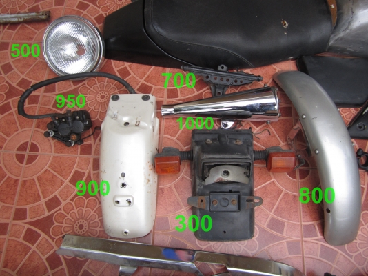 ขาย อะไหล่ Clubman GB 250 400