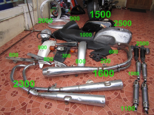 ขาย อะไหล่ Clubman GB 250 400