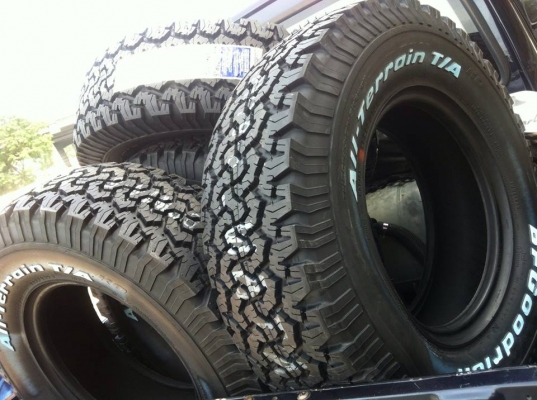 ขายยางใหม่ BF Goodrich All-terrain ขนาด 265 75 r16 เส้นละ 8000 บาท ขายยางใหม่ BF Goodrich All-terrain ขนาด 265 75 r16 เส้นละ 8000 บาท