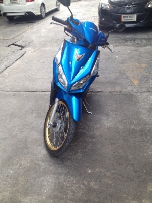 honda click 110i ปี53 กท959 น้ำเงินดำ เครื่องเดิม 18500
