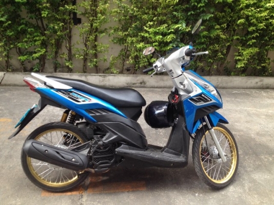 honda click 110i ปี53 กท959 น้ำเงินดำ เครื่องเดิม 18500