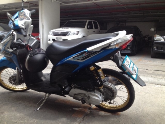 honda click 110i ปี53 กท959 น้ำเงินดำ เครื่องเดิม 18500