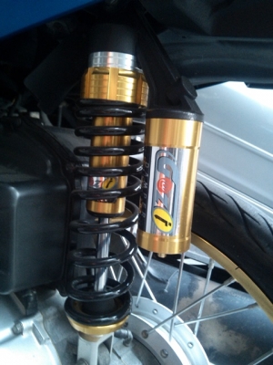 honda click 110i ปี53 กท959 น้ำเงินดำ เครื่องเดิม 18500