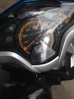 honda click 110i ปี53 กท959 น้ำเงินดำ เครื่องเดิม 18500