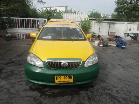 ขายรถแท๊กซี้ลีโมหมดอายุ เครื่อง4a เกียออโต้ NGV