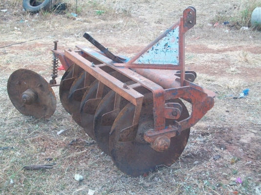 ผาน 5 cs 22นิ้วใส่รถไถ 28 ถึง 36 แรง