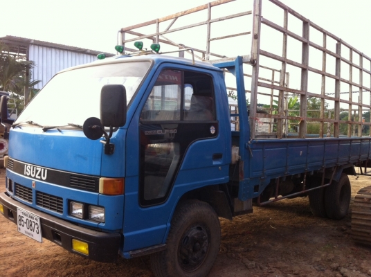 หกล้อ อีซูซุ NPR-4BG1-125แรง ประกอบ สภาพดีเครืองแรงพร้อมใช้งาน ทะเบียนพร้อมโอน