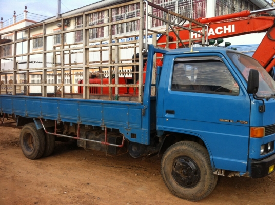 หกล้อ อีซูซุ NPR-4BG1-125แรง ประกอบ สภาพดีเครืองแรงพร้อมใช้งาน ทะเบียนพร้อมโอน