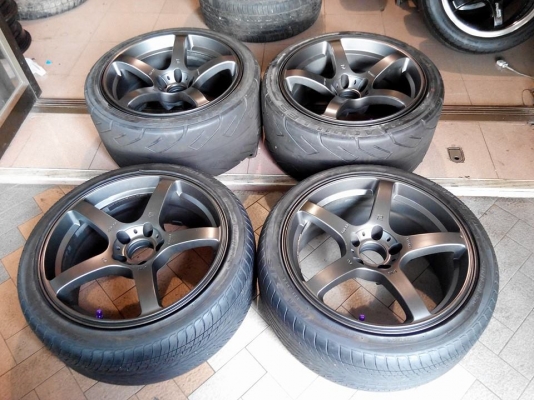 ล้อ Prodrive ขอบ18 8.5 9.5 พร้อมยาง 235/40 265/35