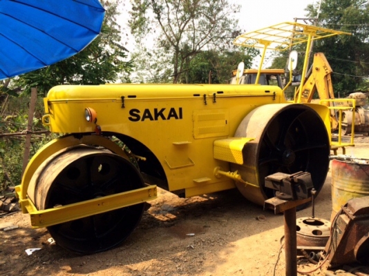 ขายด่วนรถบด3ล้อเหล็ก SAKAI KD7610 ตรวจเช็คพร้อมใช้ทำสี เล่มทะเบียน ขายด่วนรถบด3ล้อเหล็ก SAKAI KD7610 ตรวจเช็คพร้อมใช้ทำสี เล่มทะเบียน