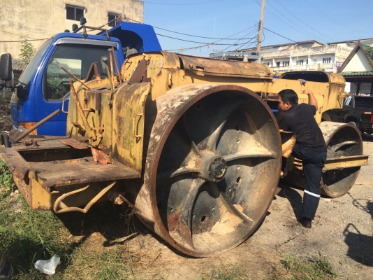 ขายด่วนรถบด3ล้อเหล็ก SAKAI KD7610 ตรวจเช็คพร้อมใช้ทำสี เล่มทะเบียน ขายด่วนรถบด3ล้อเหล็ก SAKAI KD7610 ตรวจเช็คพร้อมใช้ทำสี เล่มทะเบียน