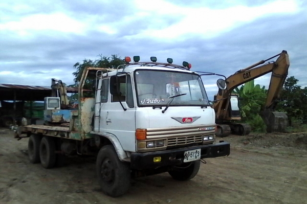 ขายรถ 10 ล้อ HINO FM176 หางปลา 2 เพลา / เครื่อง HO7D 195 แรง
