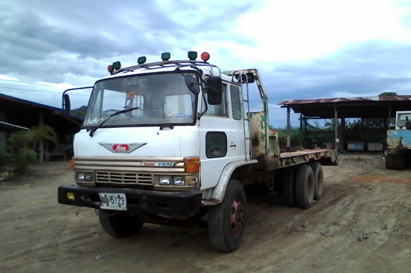 ขายรถ 10 ล้อ HINO FM176 หางปลา 2 เพลา / เครื่อง HO7D 195 แรง