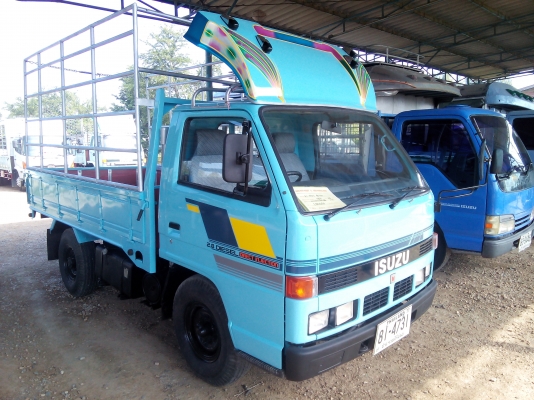 4 ล้อบรรทุก  ISUZU  NKR  88  แรงม้า  *ยาว 3.20 ม. *  รถสวยเดิม+สวยจริง+สภาพพร้อมใช้งาน  * รถห้างแท้ * มีเล่มพร้อมโอน *