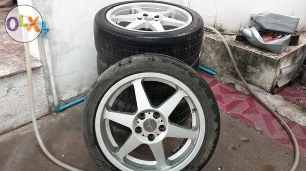 ขายล้อวอลโว่เก่าญี่ปุ่น ขอบ 17 ใส่ขับหน้า v70 และ 850