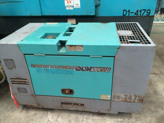 เครื่องเชื่อม + ปั่นไฟ DENYO DLW400ESW สภาพสวย จากญี่ปุ่น