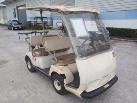 ขายครับ HITACHI HIC-850 รถกอล์ฟมือสองนอก เครื่องยนต์เบนซิน ติดต่อ 098-246-3778 น๊อค