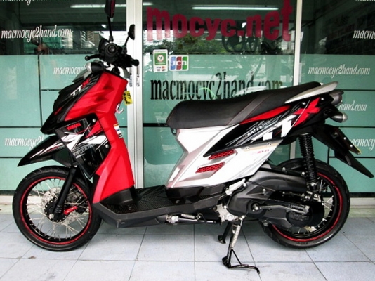 TTX  สีดำแดง รถเดือน ตุลาคม ปี55 ระบบหัวฉีด ประหยัดนํ้ามันขั้น ของแถม 2 รายการ 24900