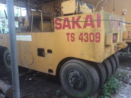 ขายด่วนรถบดล้อยาง9ล้อ SAKAI TS4309 ตรวจเช็คพร้อมใช้ ขายด่วนรถบดล้อยาง9ล้อ SAKAI TS4309 ตรวจเช็คพร้อมใช้