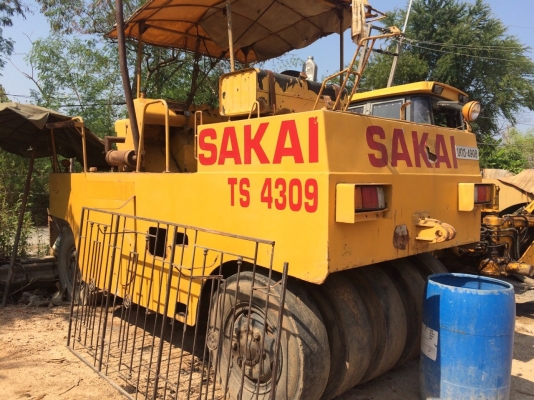 ขายด่วนรถบดล้อยาง9ล้อ SAKAI TS4309 ตรวจเช็คพร้อมใช้ ขายด่วนรถบดล้อยาง9ล้อ SAKAI TS4309 ตรวจเช็คพร้อมใช้