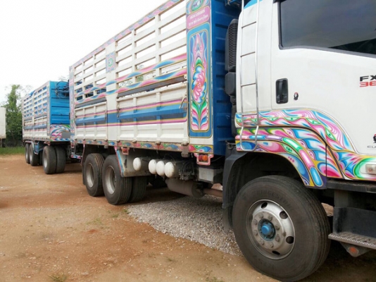 รถเจ้าของฝากขาย รถพ่วง DECA 360 ปลายปี54 ไม่ดัพม์ 22ล้อ เครื่องเดิม เกียร์เดิม วิ่ง3แสน