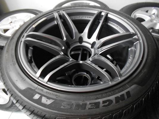 ขายล้อแม็ก Cosmis MR ll ขอบ 18&times;8.5,9.5(6/139)พร้อมยาง 245/45/18 ปี 14/เทิร์นได้ ใส่ฟรี ส่งฟรีค่ะ