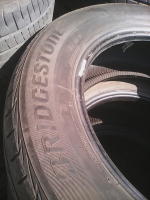205/60R16 BRIDGESTONE  MY-02 sporty style   ปี2012  มี 2 เส้น  TEL.081-427-3941