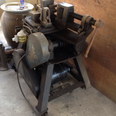 แท่นเครื่องดัดเหล็กท่อไอเสีย