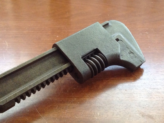 ขายประแจโบราณ Vintage U.S.A.ขนาด 11" ขายประแจโบราณ Vintage U.S.A.ขนาด 11"