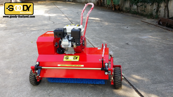 รถปั่นหญ้า/ทราย + รถโรยทราย/เม็ดยาง ยี่ห้อ GOODY