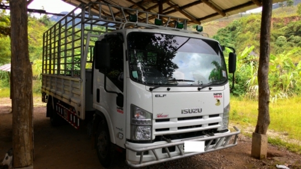 ขายรถ6ล้อ isuzu NPR 150 ปี54 รถออกศูนย์อีซูซุ รถเดิมๆ วิ่งน้อย 30,xxxโล ยาวเ 5.5เมตร พร้อมใช้งาน