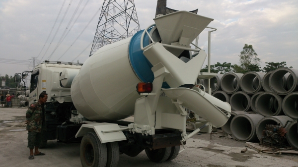 โม่ปูนผสมคอนกรีต 3.5 คิวใหม่