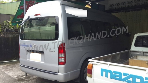 รถตู้  TOYOTA   COMUTER  ปี   2013    109  แรงม้า รุ่น KDH222R