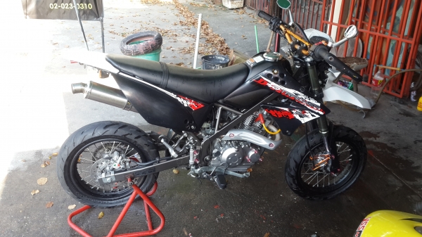 ขาย D-tracker 125 รถวิ่งน้อย คุ้มๆครับลดเหลือ 50000