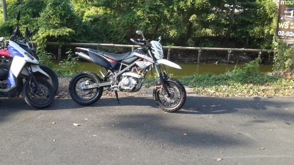 ขาย D-tracker 125 รถวิ่งน้อย คุ้มๆครับลดเหลือ 50000