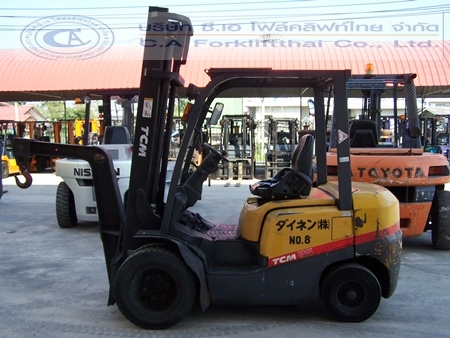 ขายรถ โฟล์คลิฟท์ TCM รุ่น FD25T3