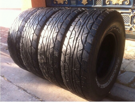 ขายยาง dunlop 285/75/16 พร้อมใช้งาน