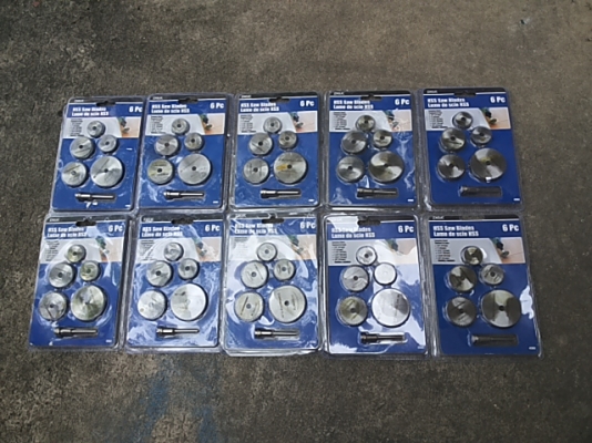 ชุดใบตัดแบบเลื่อยวงเดือน 5 ใบ 5 ขนาด  ใช้ร่วมกับเจียร์มินิ เจียร์ dremel สำหรับงาน DIY ใช้ตัดไม้ อะครีลิค พลาสติค 1 ชุดมีใบตัด 5 ใบ 5 ขนาด พร้อมแกนจับ 3 มม. ผลิตจาก high speed steel มั่นใจได้ ในความคม และความทนทาน สินค้ามาในแพ๊คเกจอย่างดี