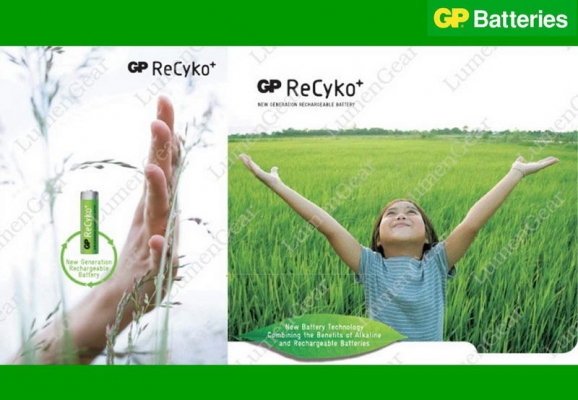 ขาย GP Battery ReCyko+ และแท่นชาร์จช้าถนอม Battery