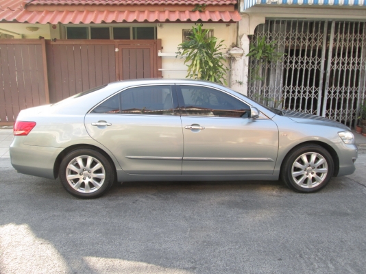 Toyota, camry 2.4 vสีเทา เกียร์ออโต้ ติดแก๊ส lpg -07