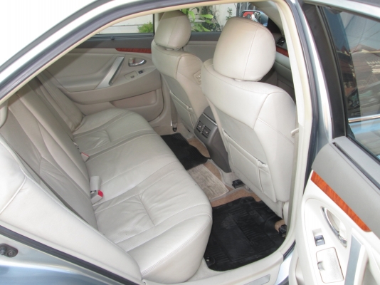 Toyota, camry 2.4 vสีเทา เกียร์ออโต้ ติดแก๊ส lpg -07