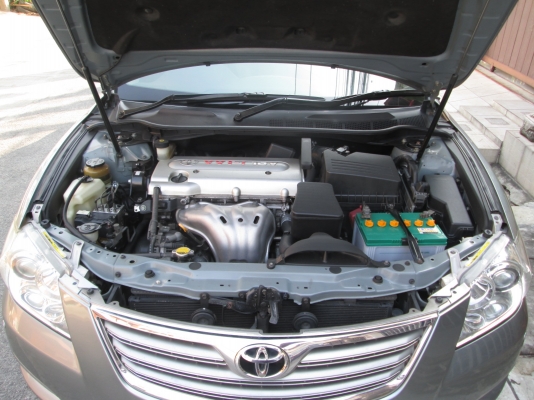 Toyota, camry 2.4 vสีเทา เกียร์ออโต้ ติดแก๊ส lpg -07