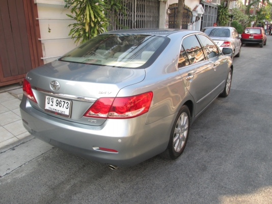 Toyota, camry 2.4 vสีเทา เกียร์ออโต้ ติดแก๊ส lpg -07