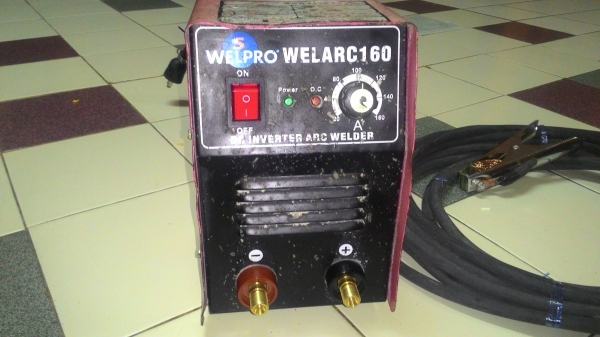 ขายเครื่องเชื่อมระบบอินเวอร์เตอร์ยี่ห้อดัง WELPROขนาดรุ่นARC160เสียบปลั๊กไฟบ้านเชื่อมได้เลยพร้อมใช้งานสายยาวๆ ขายเครื่องเชื่อมระบบอินเวอร์เตอร์ยี่ห้อดัง WELPROขนาดรุ่นARC160เสียบปลั๊กไฟบ้านเชื่อมได้เลยพร้อมใช้งานสายยาวๆ