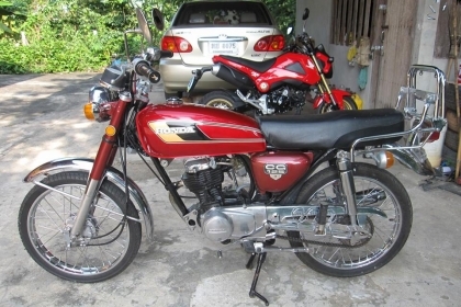 ขาย cg125 ทะเบียนเล่มส้ม ไม่โอน ราคา 16500 บาท