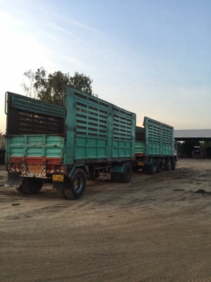 รถพ่วง 12 ล้อ แม่ลูก ISUZU  DECA. FXZ 270 ไม่ดั้ม ปี 51 เครื่องเกียร์ ดี. ขาย 1,580,000