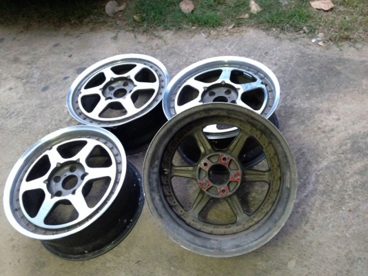 ล้อ2 ชิ้น ขอบ17" RAYS ENG ( VOLK GTP ) ส่งได้ทั่วไทยคับ
