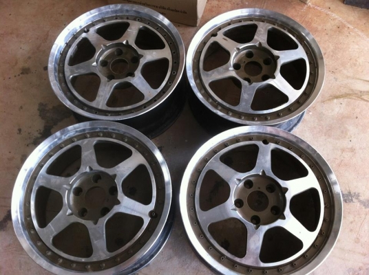 ล้อ2 ชิ้น ขอบ17" RAYS ENG ( VOLK GTP ) ส่งได้ทั่วไทยคับ